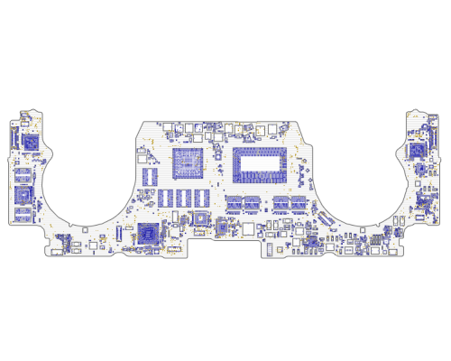APPLE MACBOOK PRO 15'' RETINA TOUCH BAFFIN2 MLB 820-00928 051-00759 BOARDVIEW